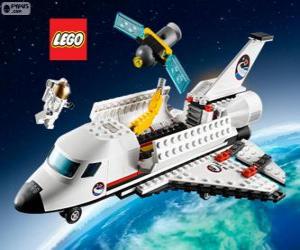 Puzzle Ένα διαστημικό λεωφορείο Lego City